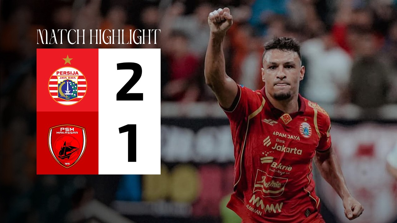Macan Kemayoran Tampil Dominan, Libas PSM Makassar 2-1