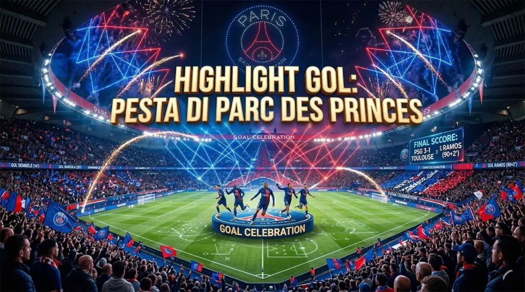 Hasil Pertandingan PSG vs Toulouse di Liga Perancis Hari Ini