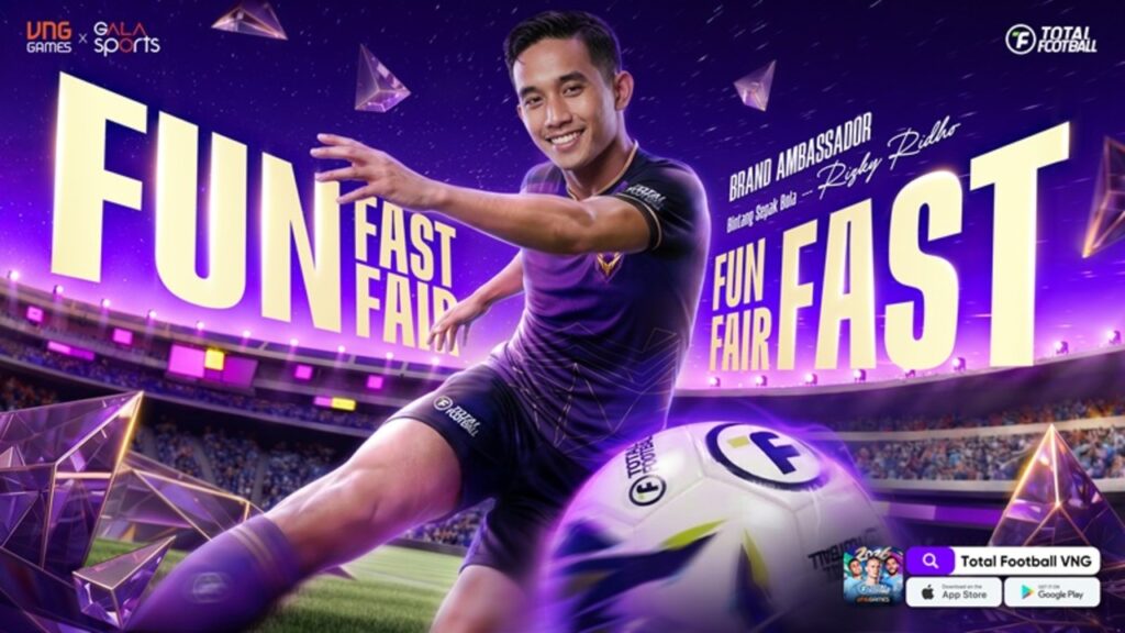 Guncang Industri Gaming! Total Football VNG Jadi Raja Chart Game Olahraga Indonesia