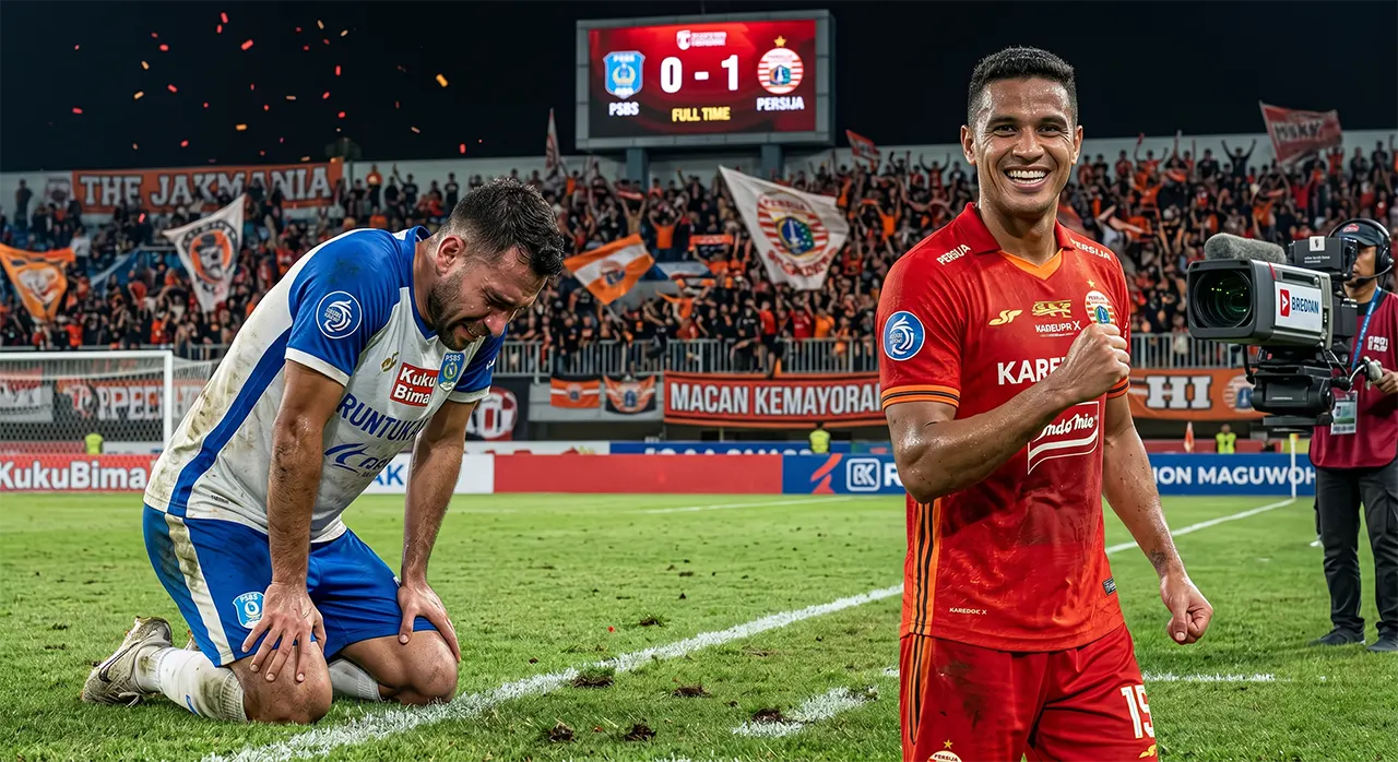 PSBS vs Persija Jakarta: Maxwell Souza Berpesta, Badai Pasifik Kian Terbenam di Dasar Klasemen