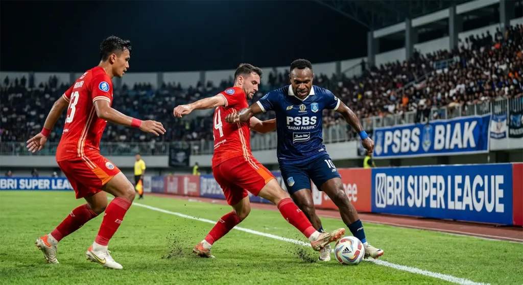 PSBS vs Persija Jakarta: Maxwell Souza Berpesta, Badai Pasifik Kian Terbenam di Dasar Klasemen