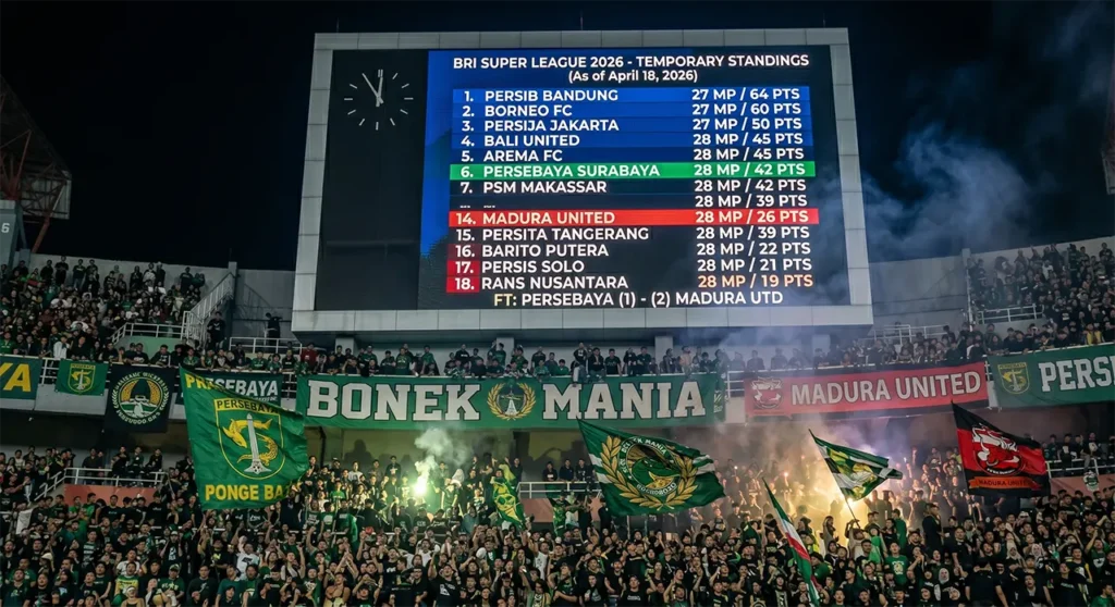 Persebaya vs Madura United Drama Derbi Suramadu di GBT