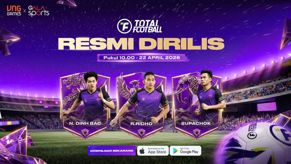 Guncang Industri Gaming! Total Football VNG Jadi Raja Chart Game Olahraga Indonesia