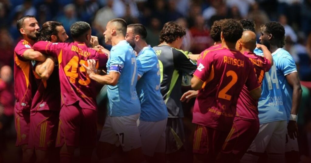 Derby Roma Memanas, Gianluca Mancini Jadi Pahlawan dengan Brace Bersejarah